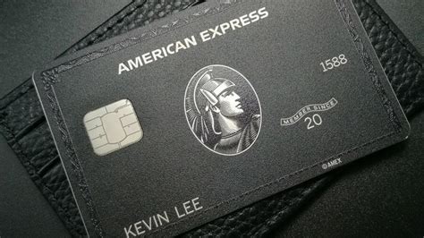 amex platinum centurion card.